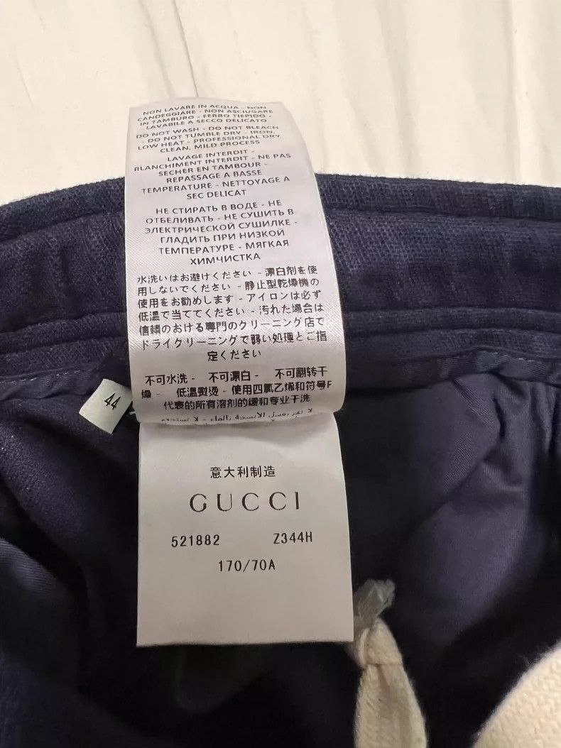 Gucci Gucci Classic Side Logo Long Pants for Men Size US 44 / EU 60 - 8 Thumbnail