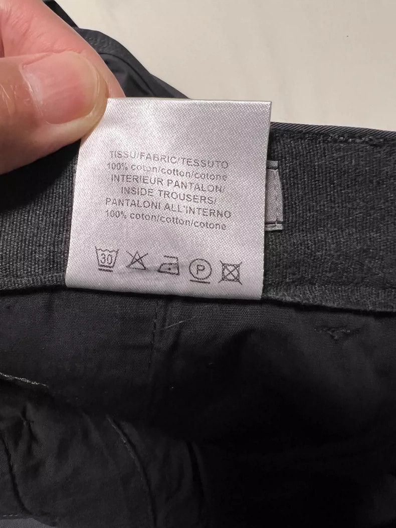 Lanvin Men's Gray Casual Pants Size 44 Size US 44 / EU 60 - 9 Thumbnail