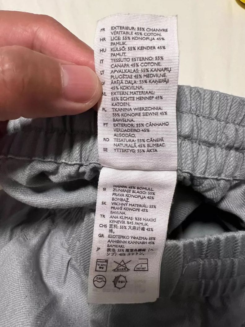 Men's Casual Long Pants XS Size