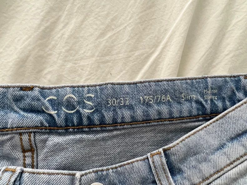 H&M Men's Comfortable Light Blue Denim Pants Size US 30 / EU 46 - 3 Thumbnail