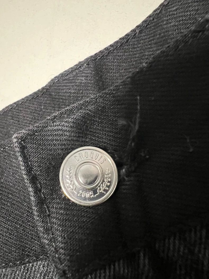 Croquis Black Straight Leg Men's Jeans Size US 28 / EU 44 - 3 Thumbnail