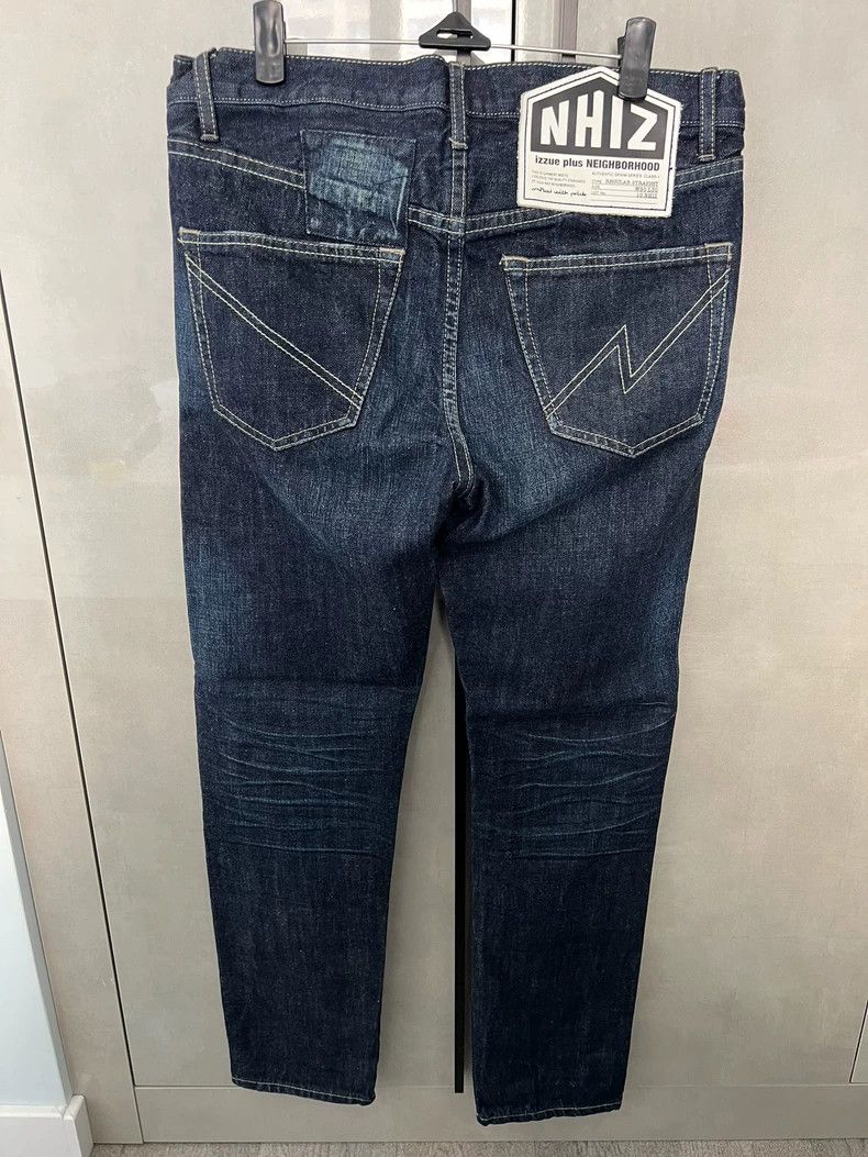 Neighborhood Men's Blue Distressed Casual Denim Pants Size US 30 / EU 46 - 2 Thumbnail