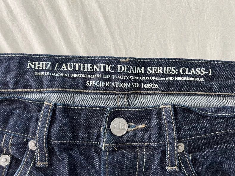 Neighborhood Men's Blue Distressed Casual Denim Pants Size US 30 / EU 46 - 3 Thumbnail