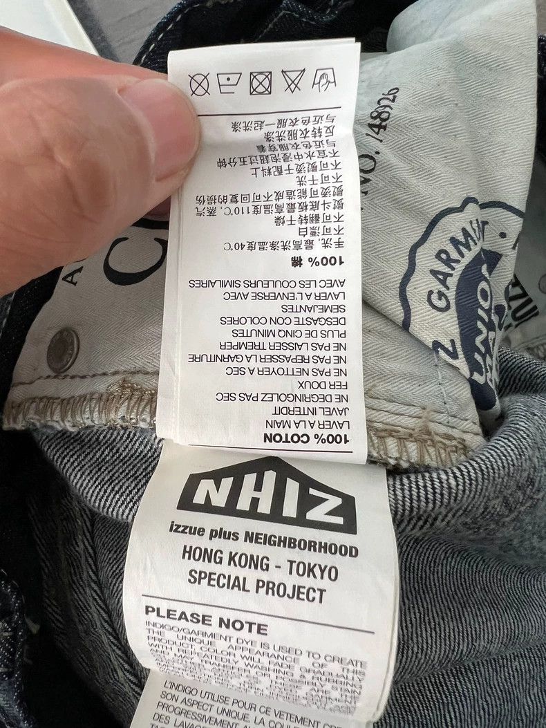Neighborhood Men's Blue Distressed Casual Denim Pants Size US 30 / EU 46 - 9 Thumbnail