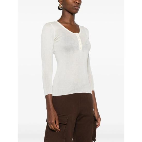 Isabel Marant ISABEL MARANT Women Tops C1N03I T0020FB 23EC WHITE Size M / US 6-8 / IT 42-44 - 5 Thumbnail