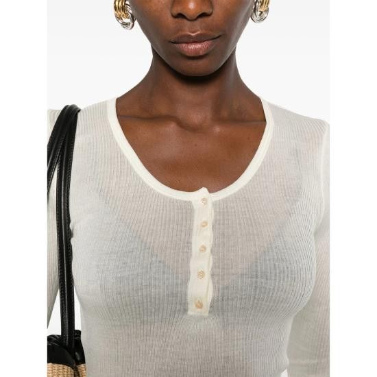 Isabel Marant ISABEL MARANT Women Tops C1N03I T0020FB 23EC WHITE Size M / US 6-8 / IT 42-44 - 2 Thumbnail