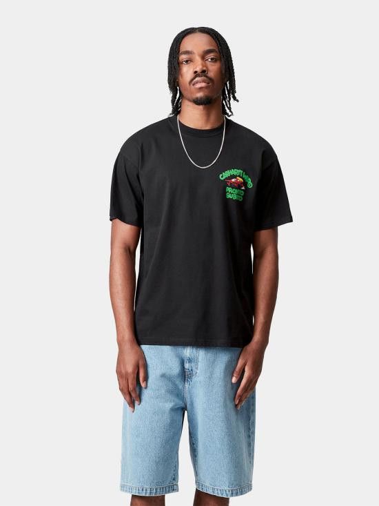 Carhartt Wip CARHARTT WIP Men T-Shirts I035195 89 XX Black Size US M / EU 48-50 / 2 - 3 Thumbnail