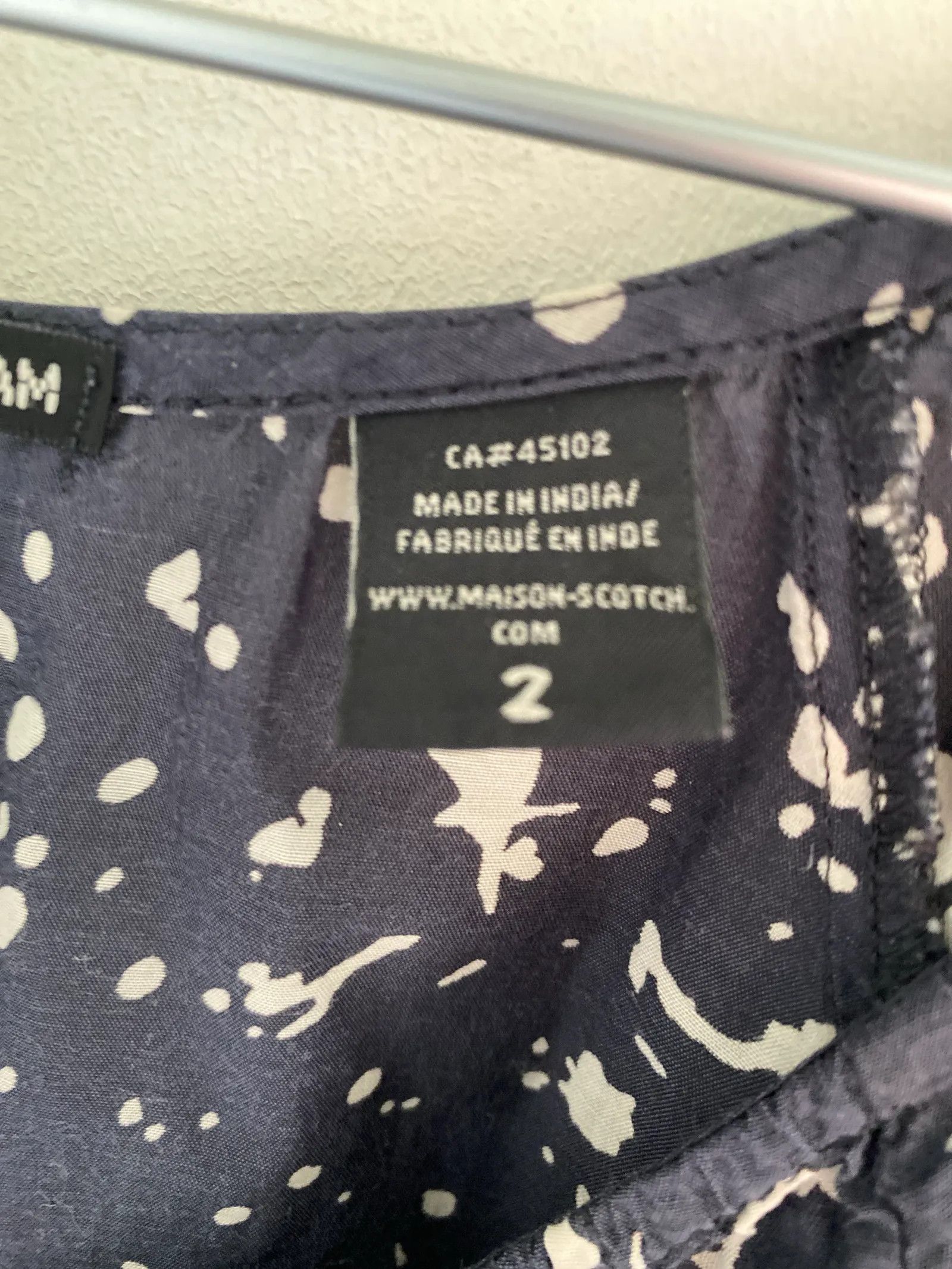 Maison Scotch Maison Scotch Blouse Size M / US 6-8 / IT 42-44 - 3 Thumbnail