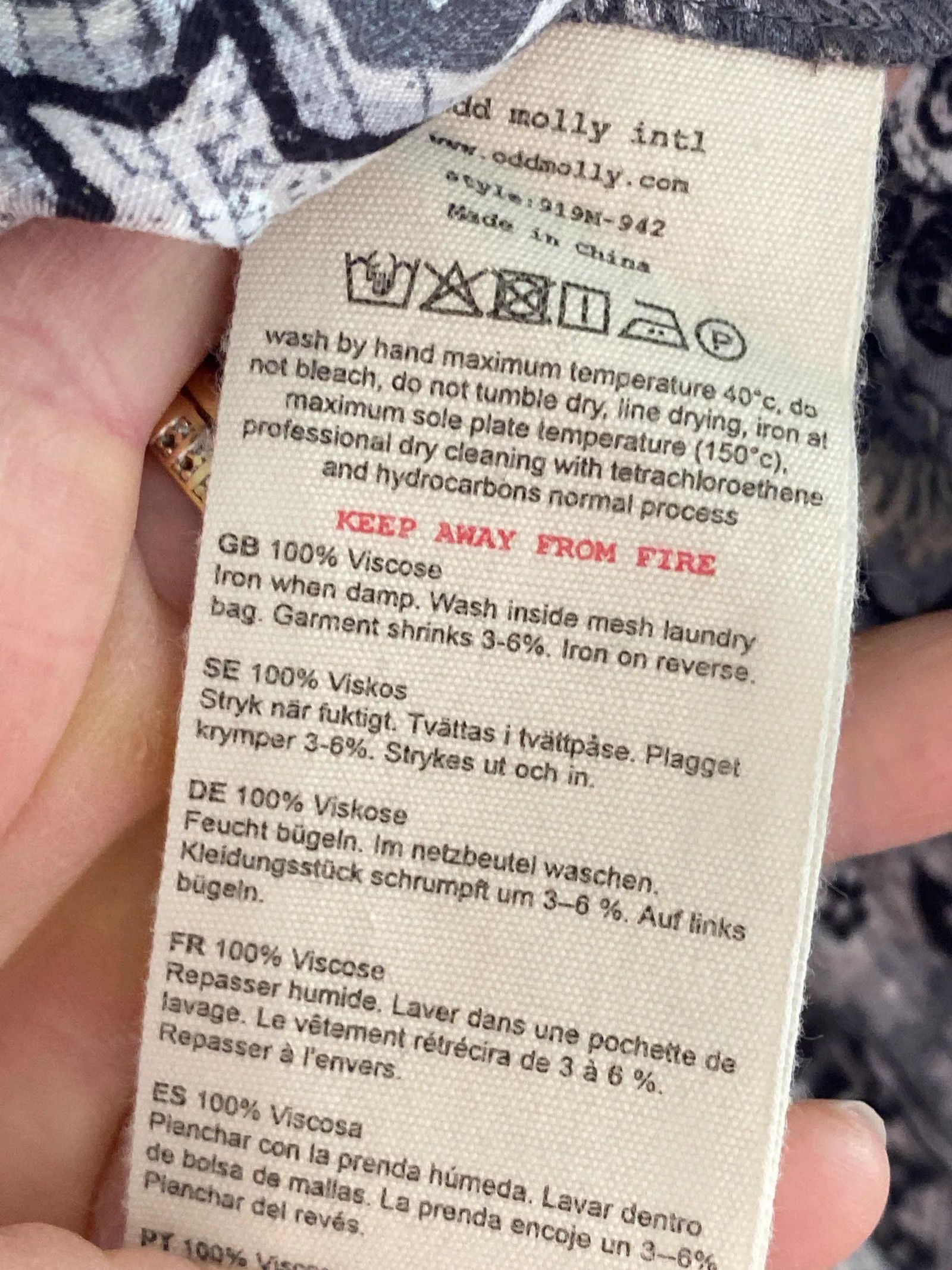 Odd Molly Odd Molly Skirt Size 27" / US 4 / IT 40 - 3 Thumbnail