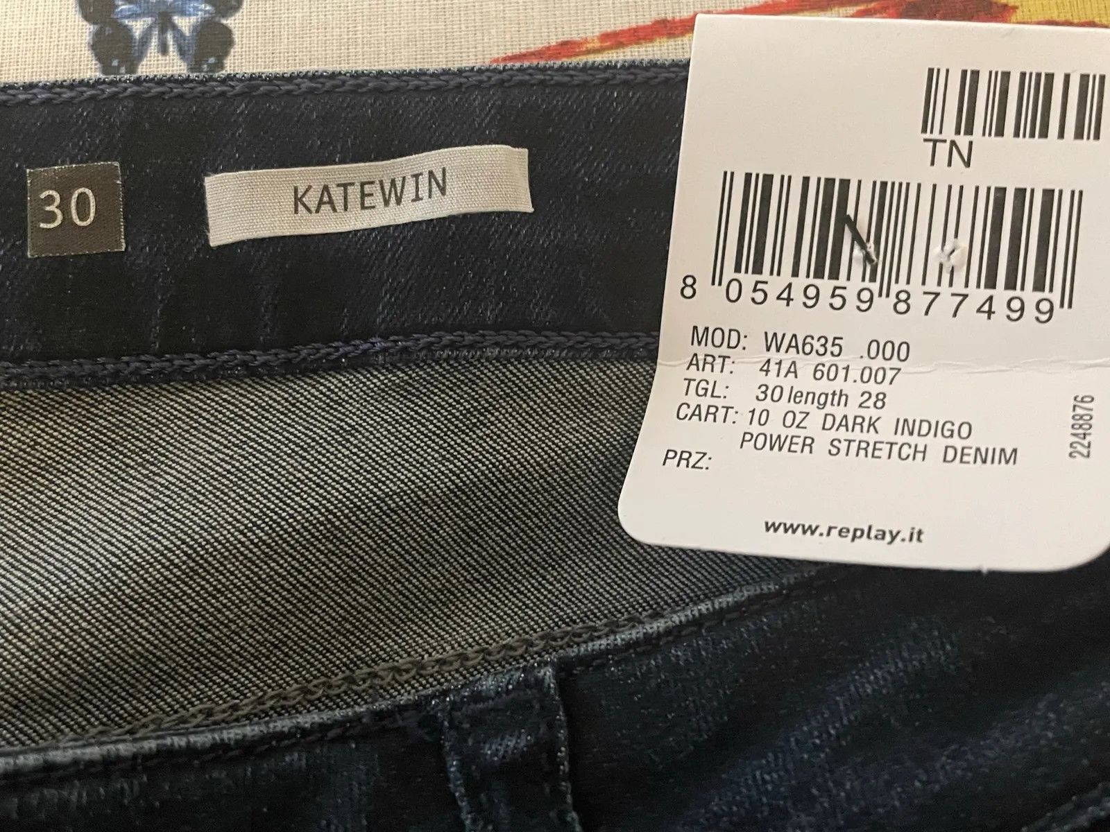 Replay Replay Katewin Jeans Size 30" / US 8 / IT 44 - 2 Thumbnail