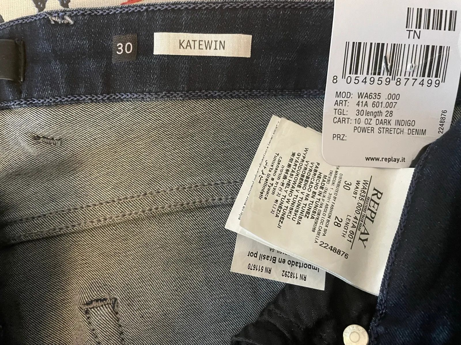 Replay Replay Katewin Jeans Size 30" / US 8 / IT 44 - 3 Thumbnail