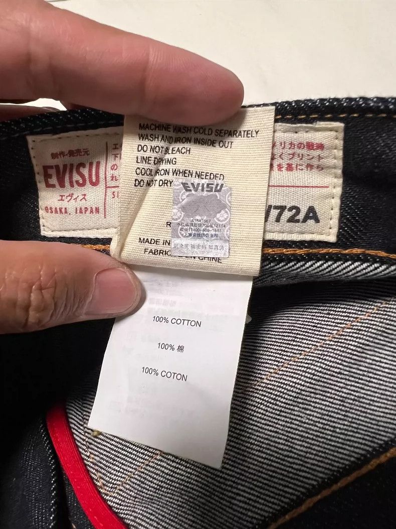 Evisu Evisu Men's Denim Pants Size 28 Size US 28 / EU 44 - 8 Thumbnail