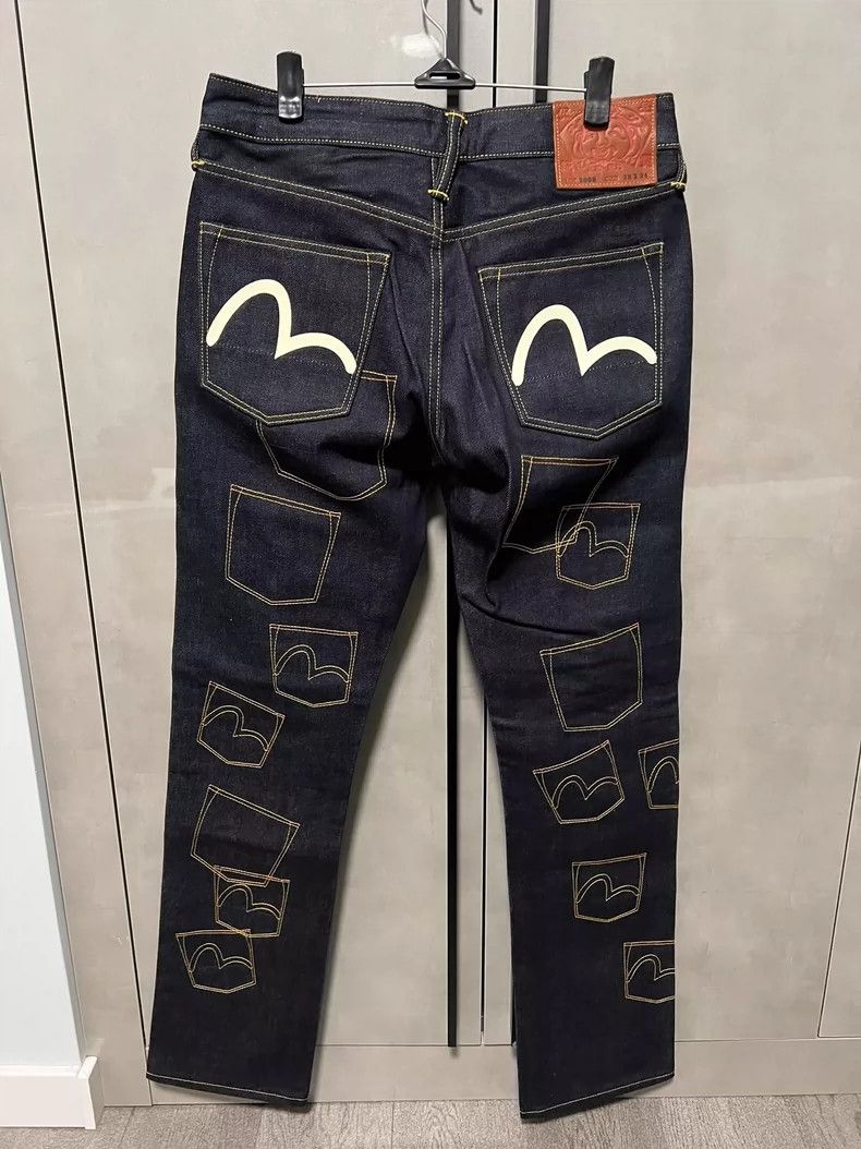 Evisu Evisu Men's Denim Pants Size 28 Size US 28 / EU 44 - 2 Thumbnail