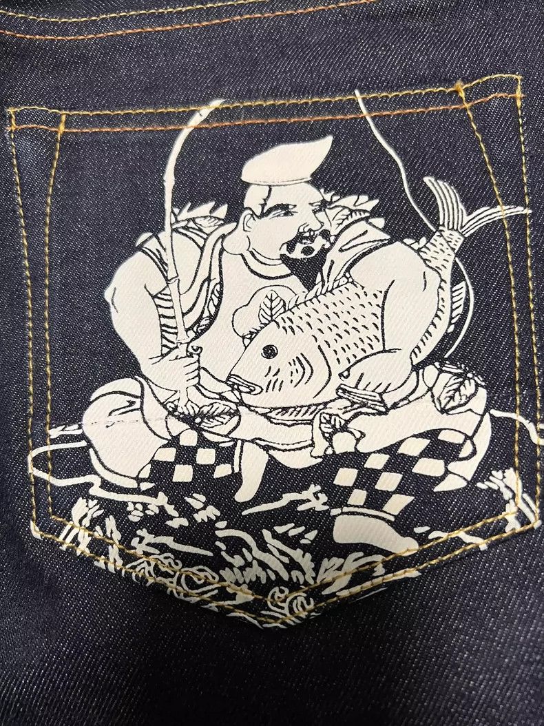 Evisu EVISU Men's Denim Pants Size 28 Size US 28 / EU 44 - 4 Thumbnail