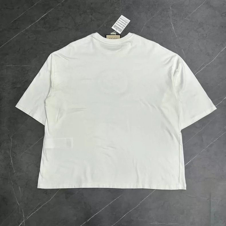 Gucci GUCCI Ink Splat Double G Logo Short Sleeve Shirt Size US L / EU 52-54 / 3 - 2 Thumbnail