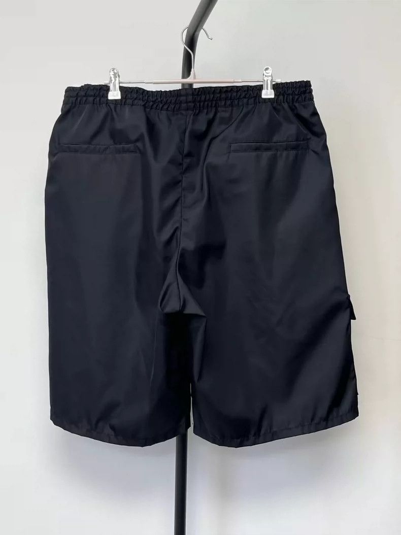Prada Prada Metal Triangle Logo Shorts Size US 44 / EU 60 - 2 Thumbnail