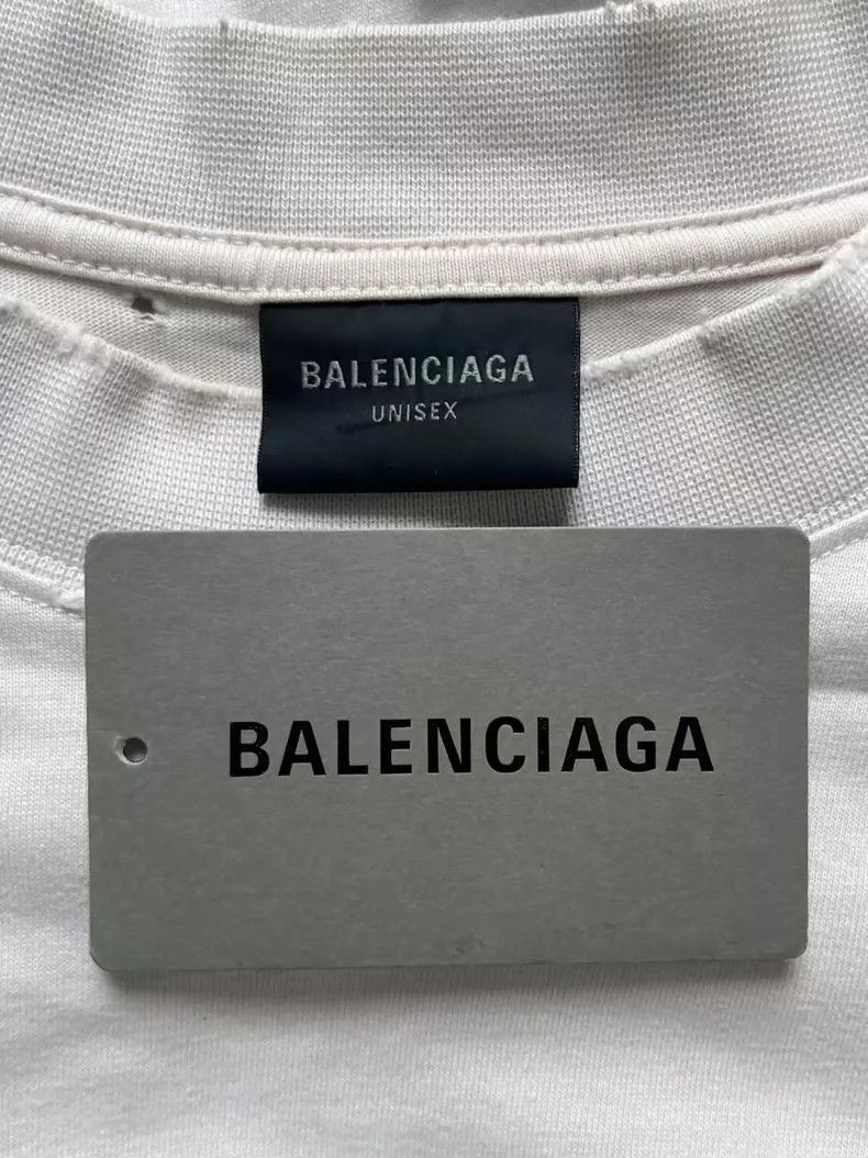 Balenciaga Balenciaga SS24 Stencil Type Short Sleeve T-Shirt Size US L / EU 52-54 / 3 - 4 Thumbnail
