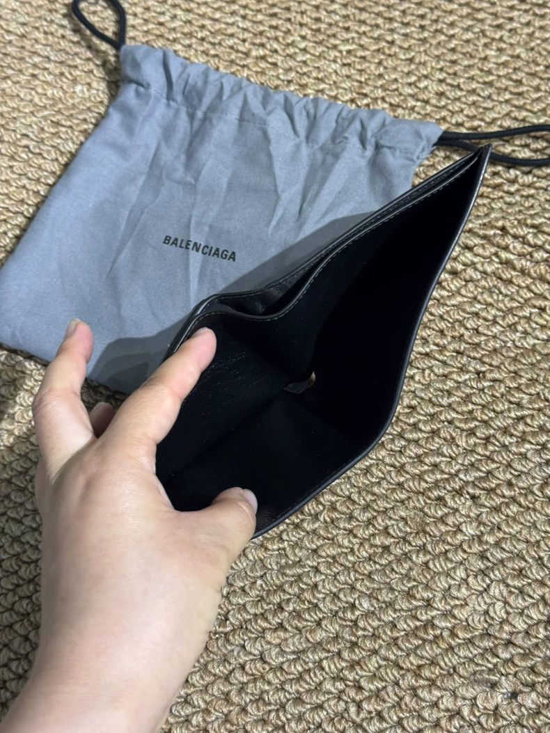 Balenciaga Balenciaga Black Wallet with Card Slots Size ONE SIZE - 5 Thumbnail