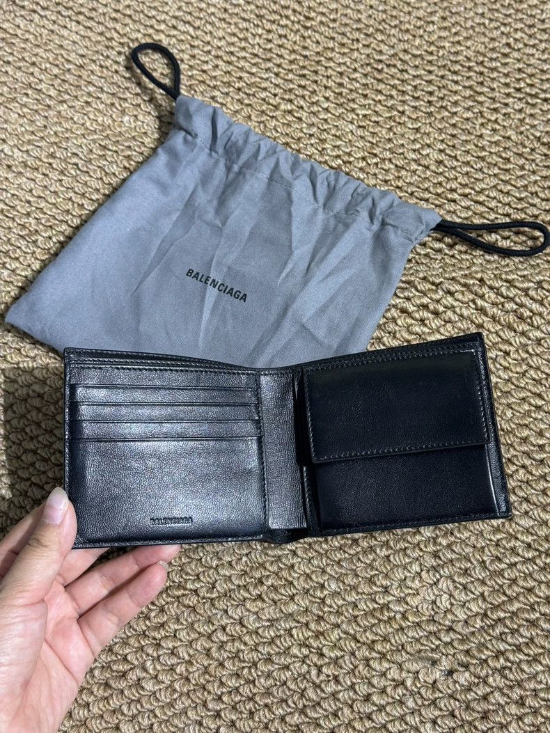 Balenciaga Balenciaga Black Wallet with Card Slots Size ONE SIZE - 2 Thumbnail