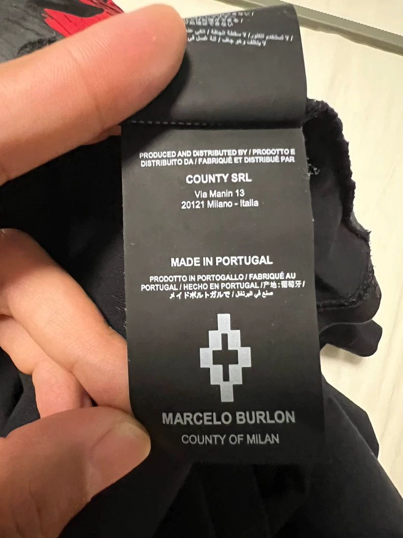 Marcelo Burlon Marcelo Burlon Men's Casual Short Sleeve T-Shirt Size US M / EU 48-50 / 2 - 7 Thumbnail