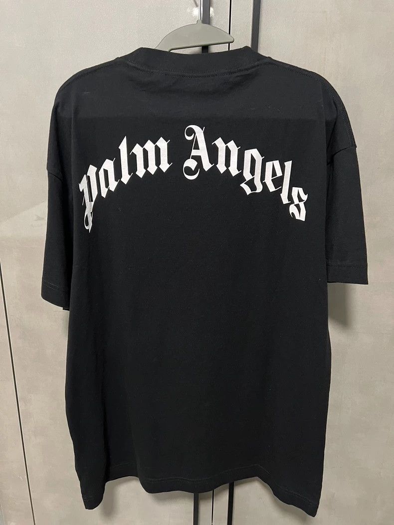 Palm Angels Black Palm Angels Short Sleeve T-Shirt Size US L / EU 52-54 / 3 - 2 Thumbnail