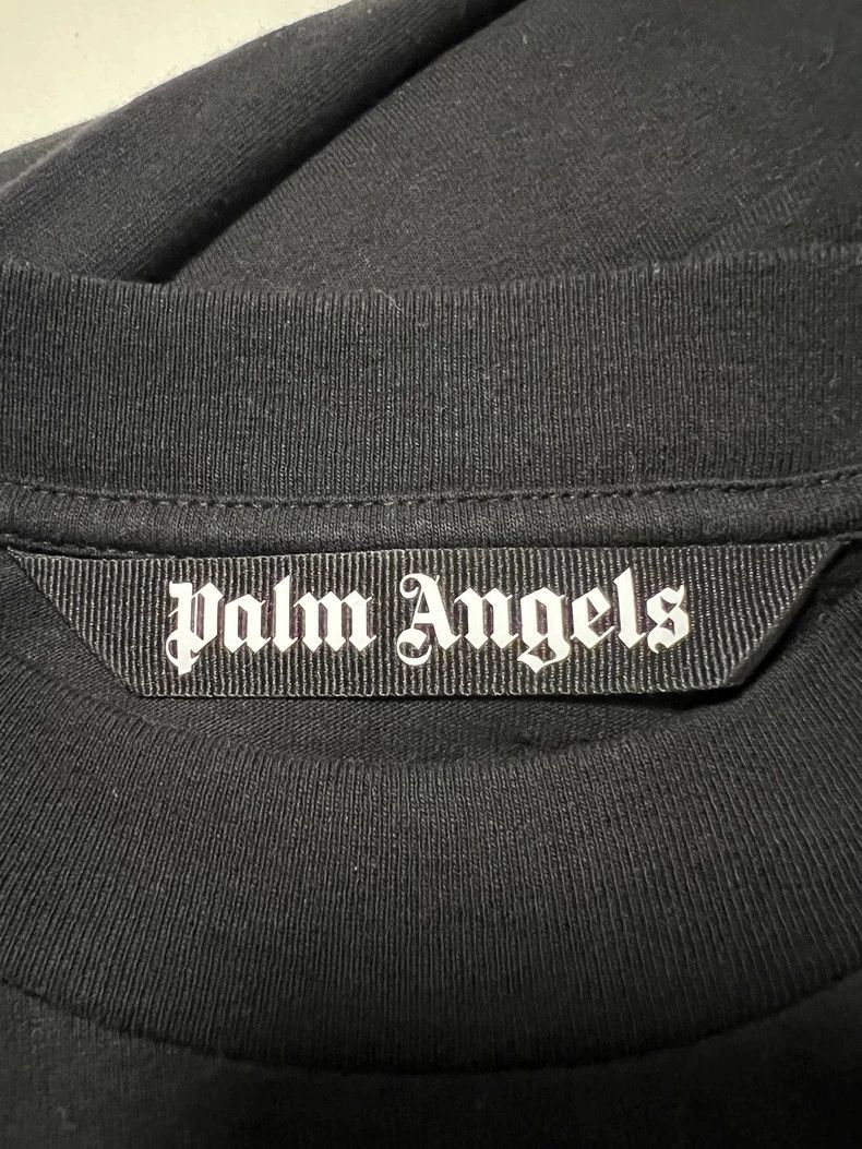 Palm Angels Black Palm Angels Short Sleeve T-Shirt Size US L / EU 52-54 / 3 - 3 Thumbnail