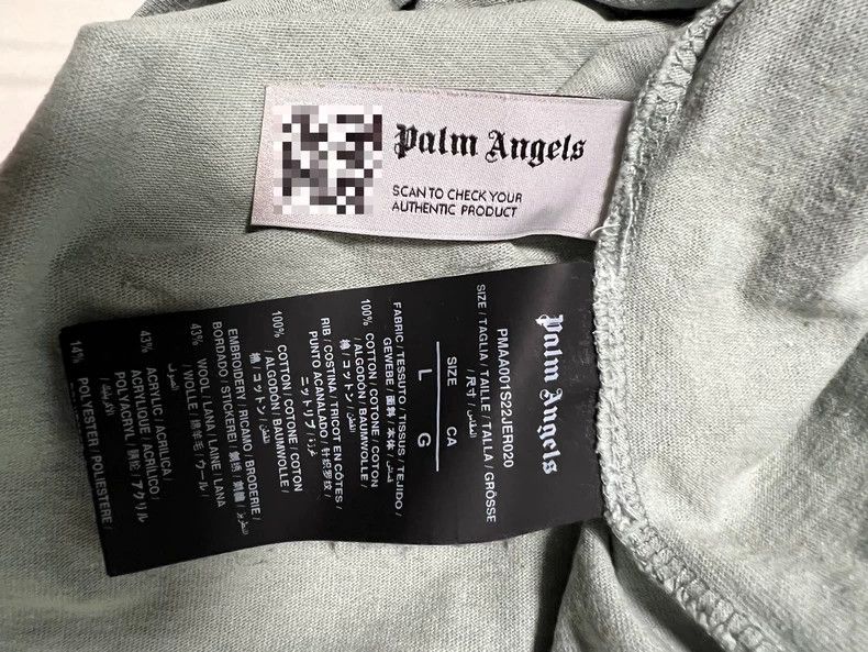 Palm Angels Palm Angels Men's Casual Short Sleeve T-Shirt Size US L / EU 52-54 / 3 - 4 Thumbnail