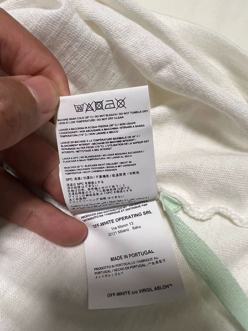 Off-White OFF White Men's Casual Short Sleeve T-Shirt Size US XS / EU 42 / 0 - 7 Thumbnail