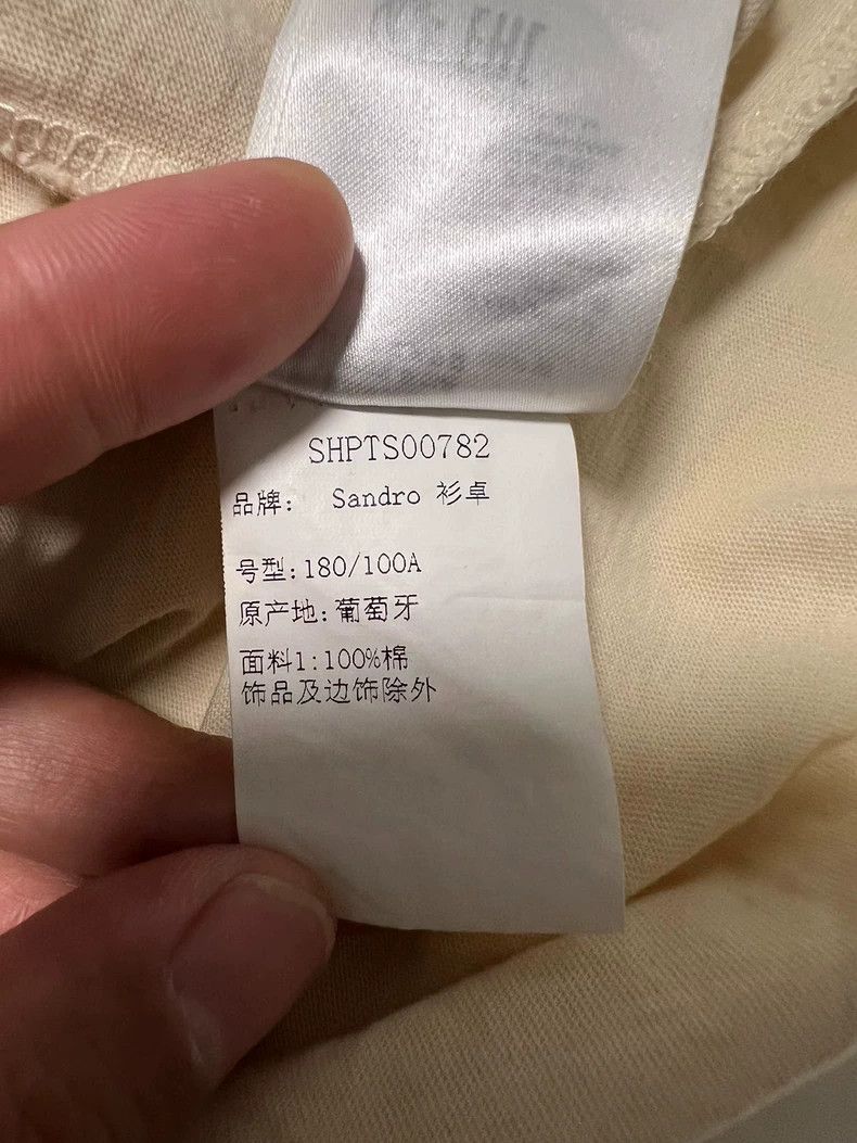 Emporio Armani Sandro Men's Casual Short Sleeve T-Shirt Size US L / EU 52-54 / 3 - 8 Thumbnail