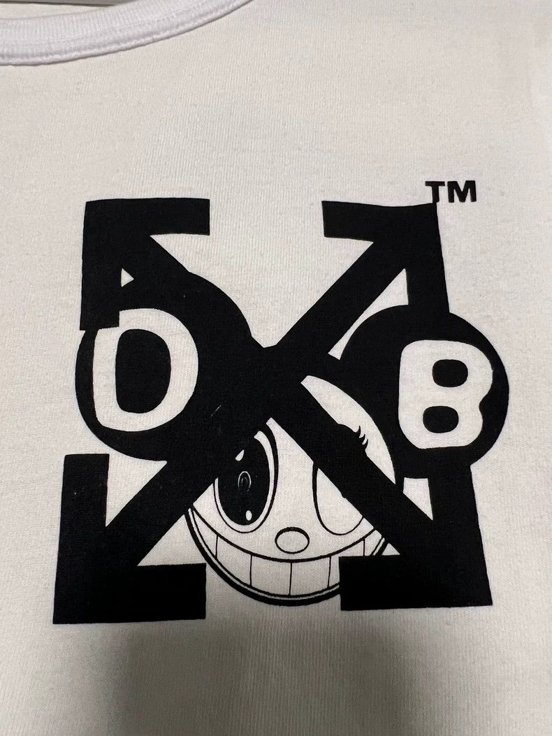 Off-White Off White Murakami Men's Casual Short Sleeve T-Shirt Size US L / EU 52-54 / 3 - 5 Thumbnail