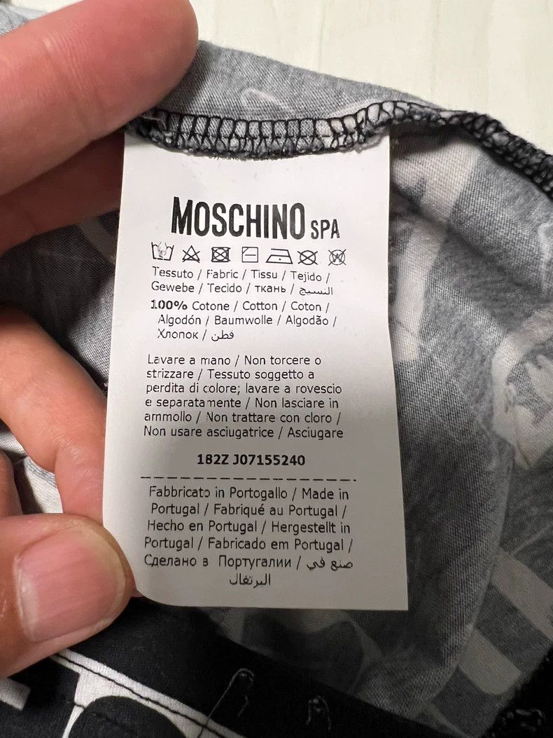Moschino Moschino Men's Casual Short Sleeve T-Shirt Size US M / EU 48-50 / 2 - 4 Thumbnail