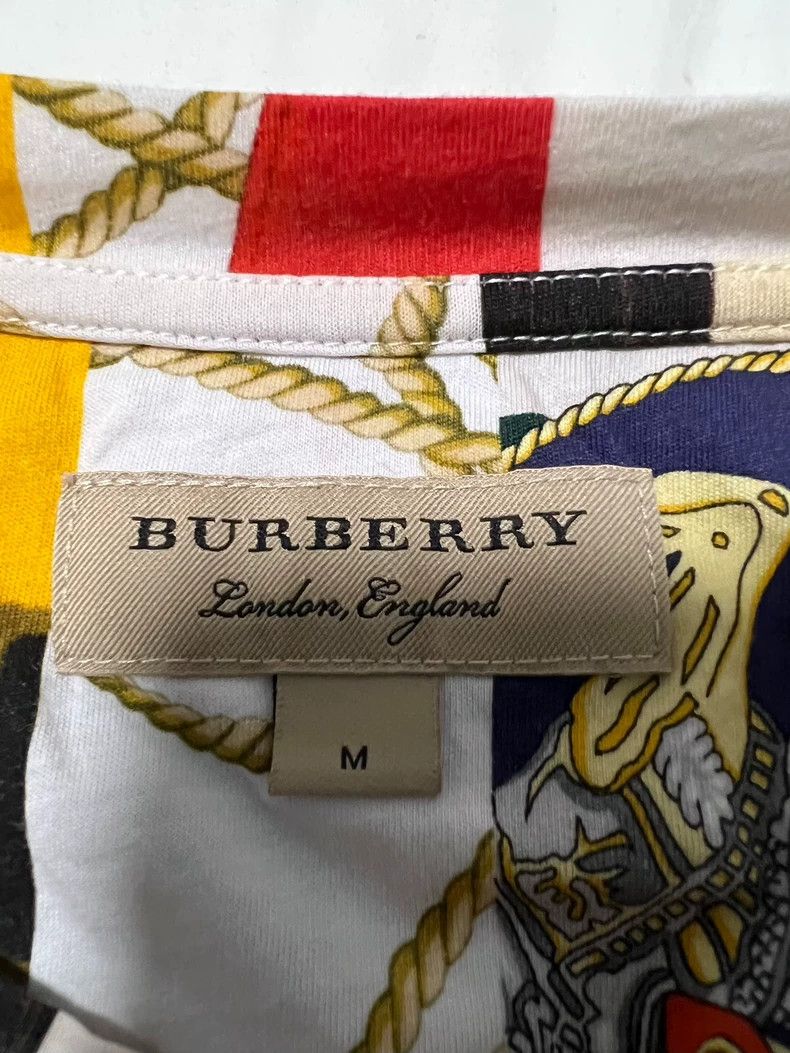 Burberry Burberry T-Shirt with Colorful Pattern Size US M / EU 48-50 / 2 - 3 Thumbnail