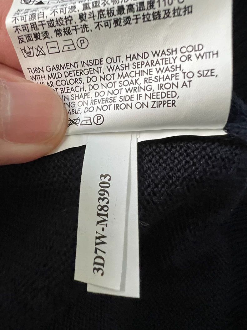 Calvin Klein 205W39NYC Calvin Klein Hooded Sweater in Navy Color Size US M / EU 48-50 / 2 - 8 Thumbnail