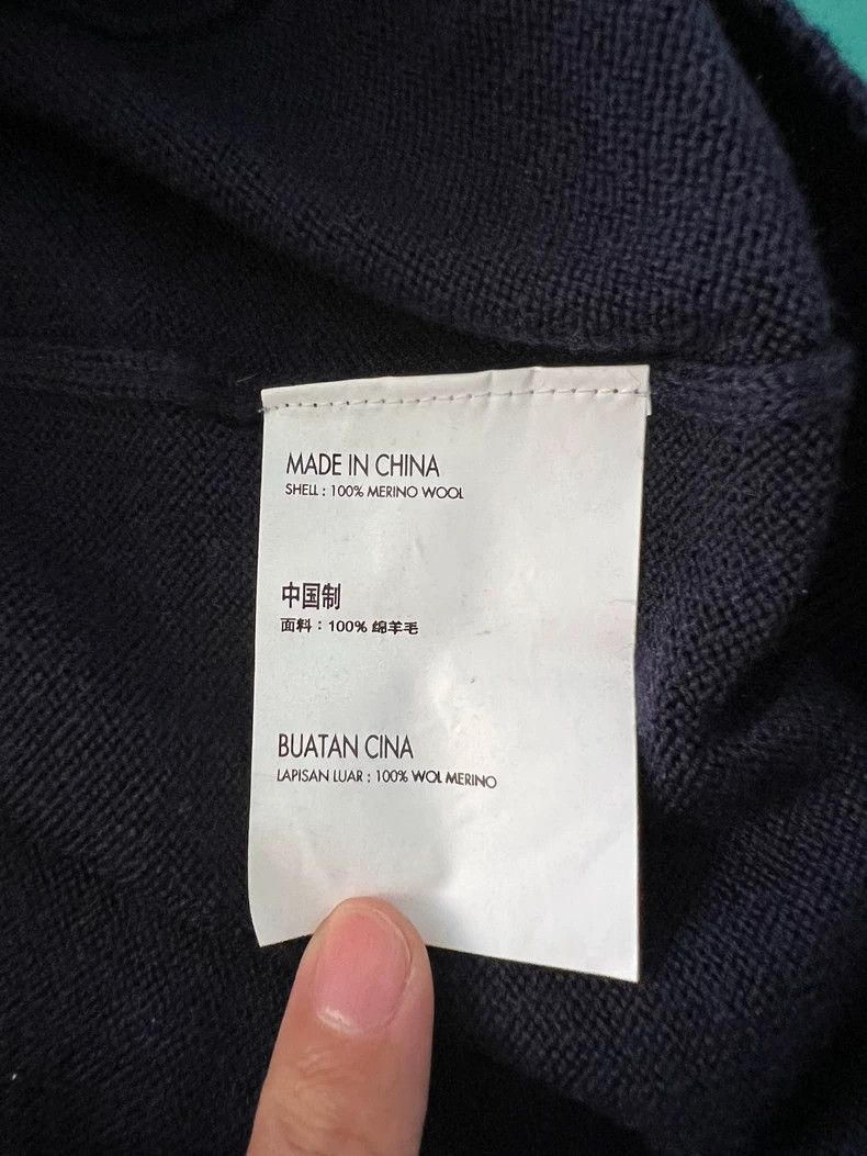 Calvin Klein 205W39NYC Calvin Klein Hooded Sweater in Navy Color Size US M / EU 48-50 / 2 - 6 Thumbnail