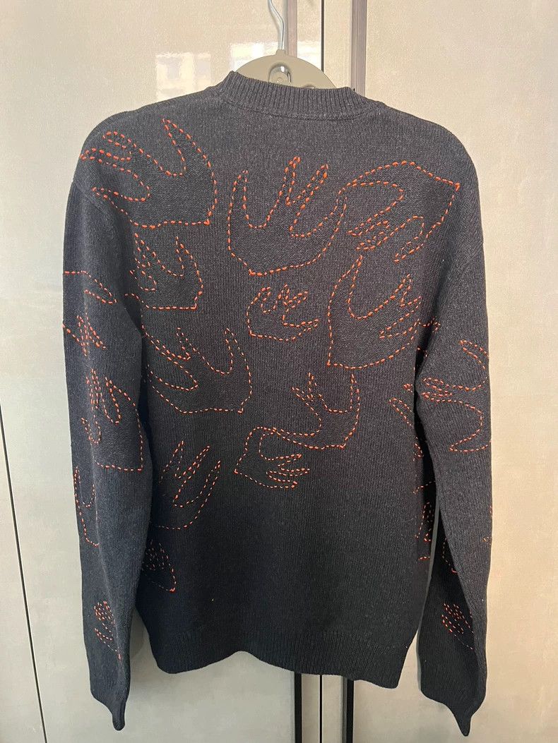 Alexander McQueen Mcq Alexander McQueen Embroidered Knit Sweater Size US S / EU 44-46 / 1 - 2 Thumbnail