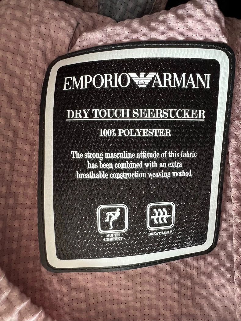 Emporio Armani Emporio Armani Sports Jacket for Summer Size US L / EU 52-54 / 3 - 3 Thumbnail