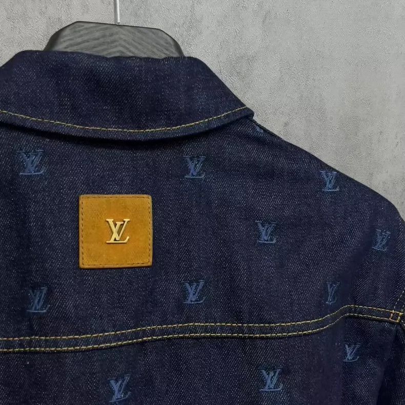 Louis Vuitton Louis Vuitton Embroidered Denim Jacket Size 50 Size US L / EU 52-54 / 3 - 3 Thumbnail