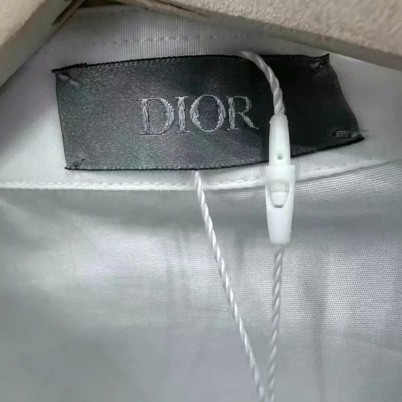 Dior Dior Embroidered Pocket Long Sleeve Shirt Size US L / EU 52-54 / 3 - 3 Thumbnail