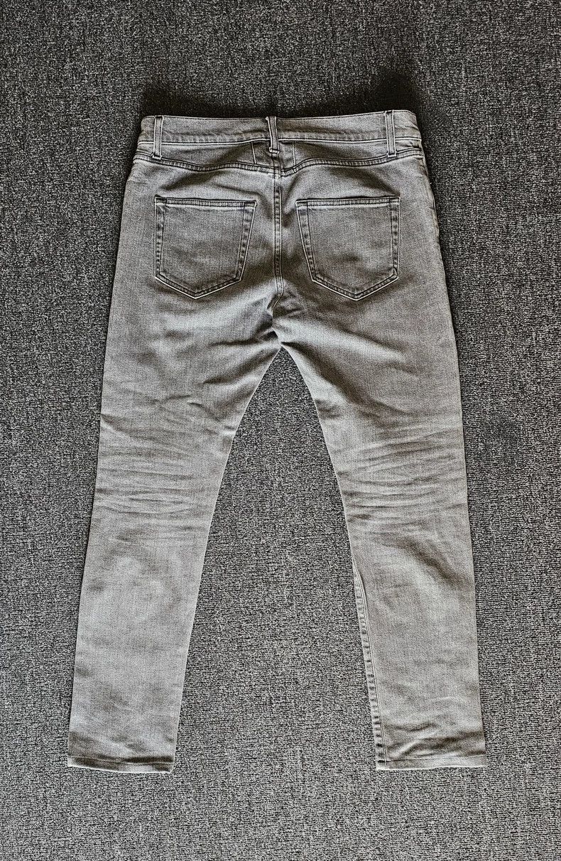 Saint Laurent Paris Saint Laurent Gray Denim Pants Size 30 Size US 30 / EU 46 - 4 Thumbnail