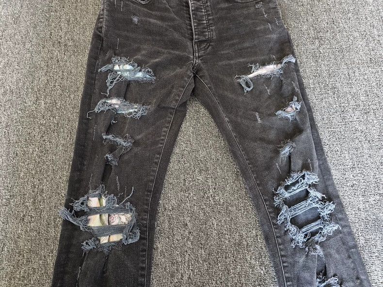 Amiri Amiri Distressed Jeans with Rips and Tears Size US 31 - 2 Thumbnail