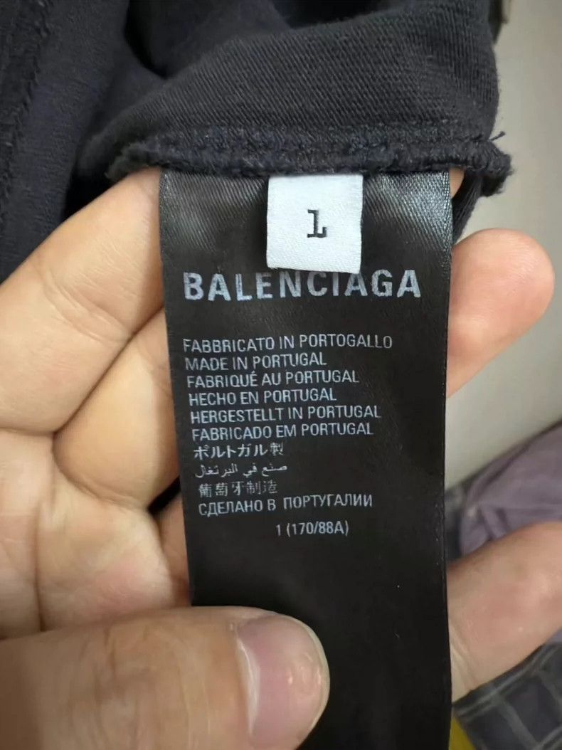 Balenciaga Double Ring Short Sleeve T-Shirt