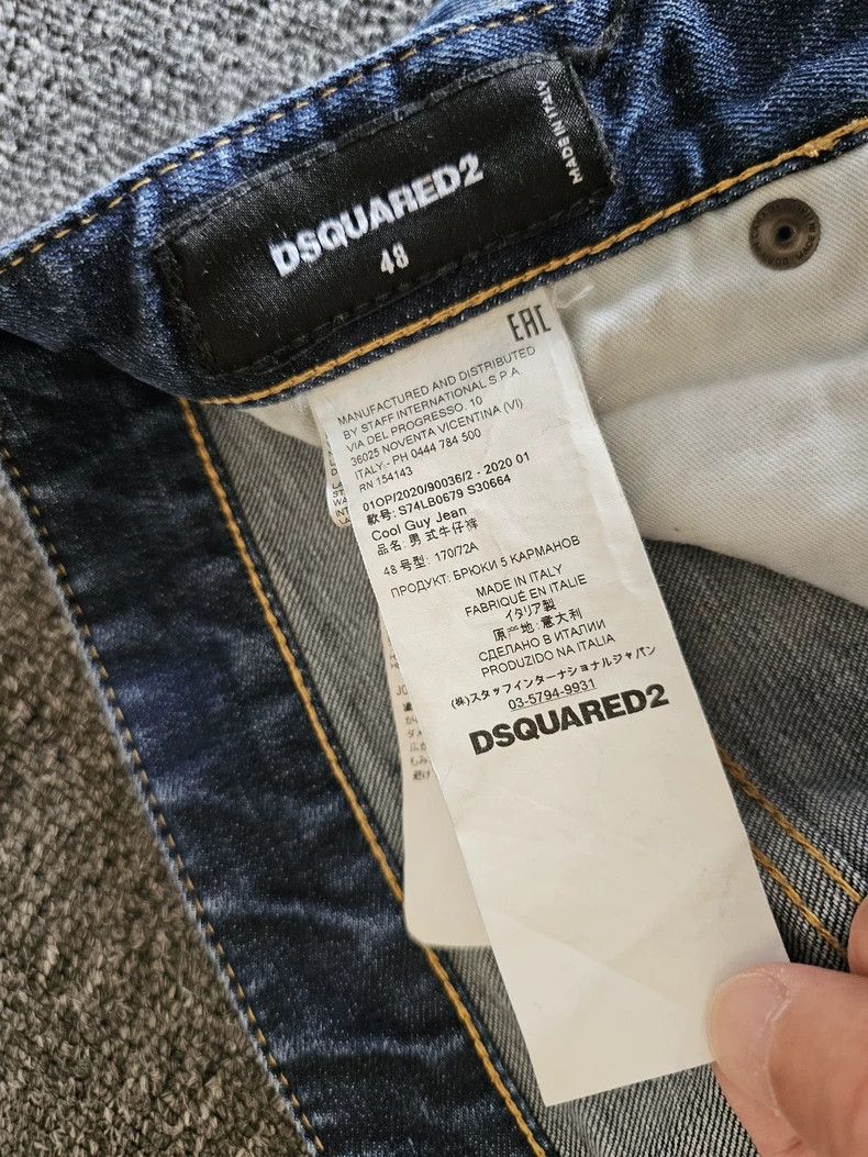 Dsquared2 Dsquared2 Cool Guy Denim Jeans Size 40" / US 18 - 3 Thumbnail