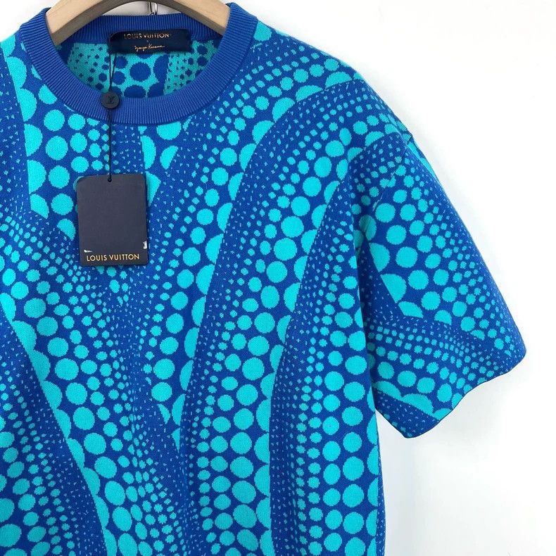 Louis Vuitton Louis Vuitton Knit Short Sleeve T-Shirt Size US L / EU 52-54 / 3 - 4 Thumbnail