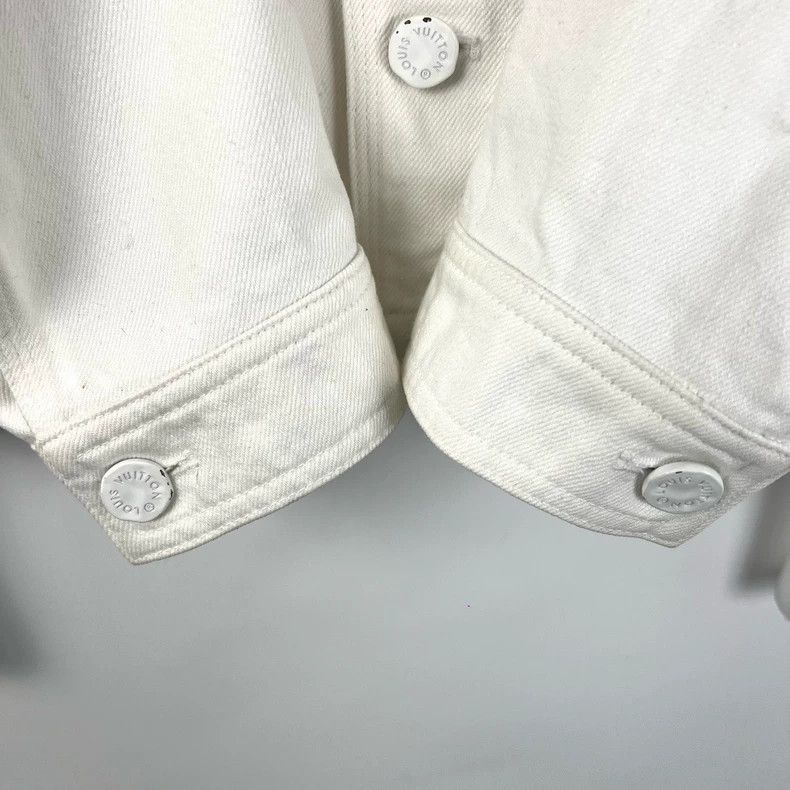 Louis Vuitton Louis Vuitton Blue White Gradient Denim Jacket Size US S / EU 44-46 / 1 - 8 Thumbnail