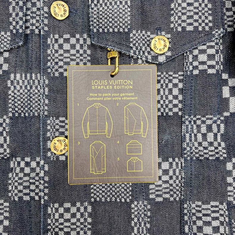 Louis Vuitton Louis Vuitton Long Sleeve Denim Jacket Size US L / EU 52-54 / 3 - 5 Thumbnail