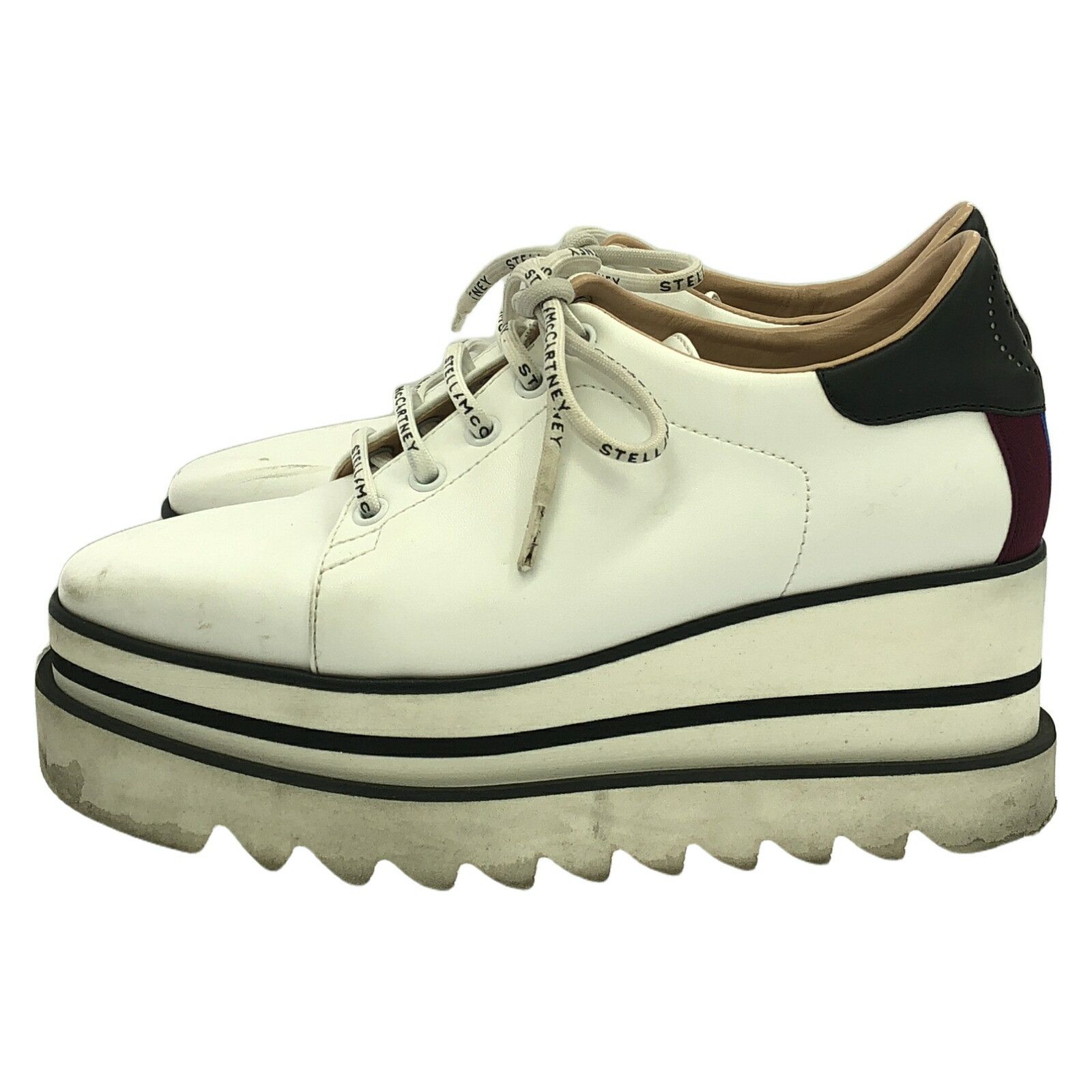 Stella McCartney Stella Mccartney Stella McCartney Leather Sneakers Leather Shoes DUTY FREE for USA Size ONE SIZE - 3 Thumbnail