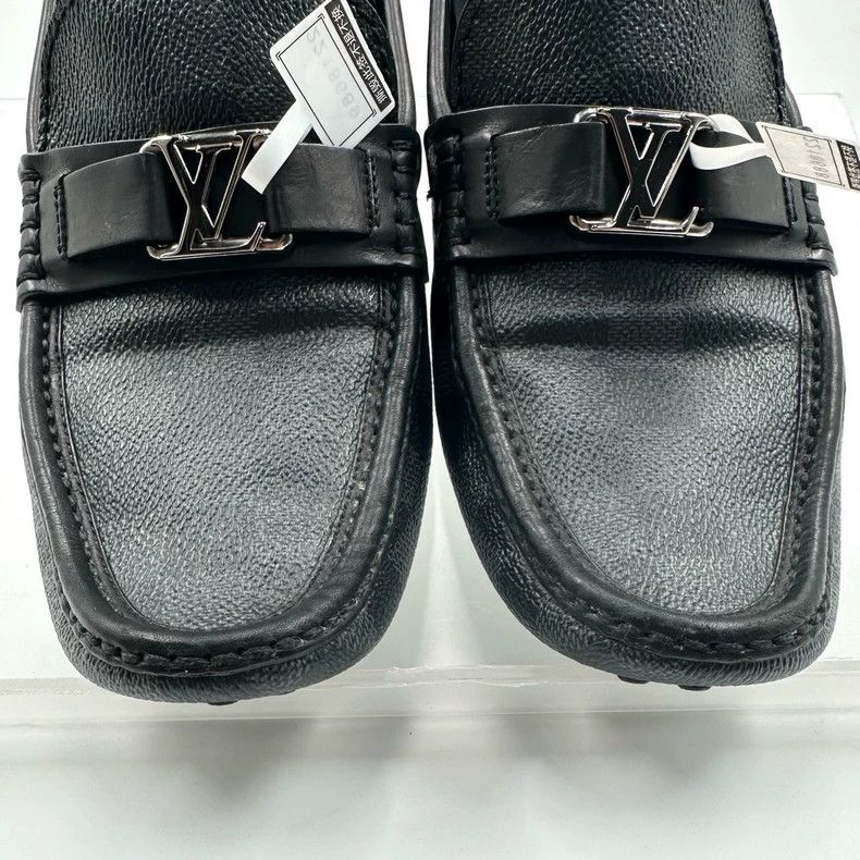 Louis Vuitton Louis Vuitton Black Gray Checkerboard Loafers Size US 8.5 / EU 41-42 - 6 Thumbnail