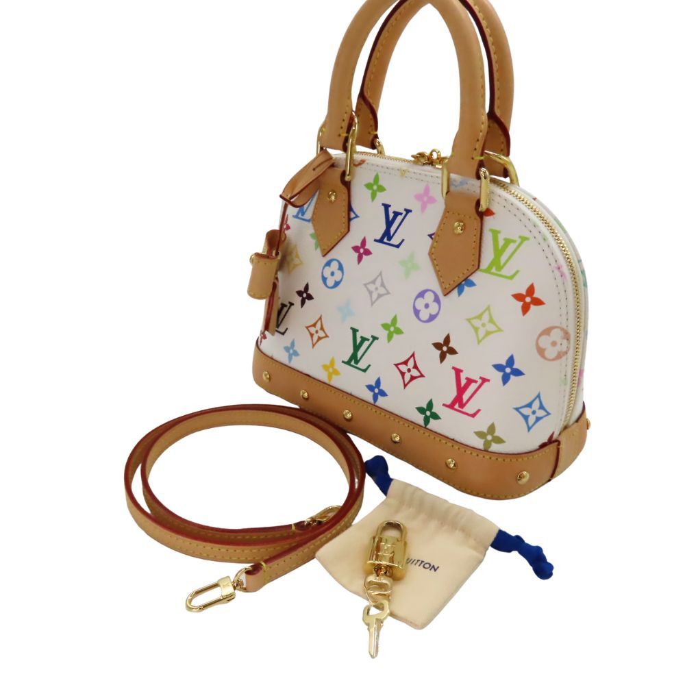 Louis Vuitton Louis Vuitton Louis Vuitton Alma BB Monogram 2way bag Canvas Shoulder Bag M13078 DUTY FREE for USA Size ONE SIZE - 14 Thumbnail