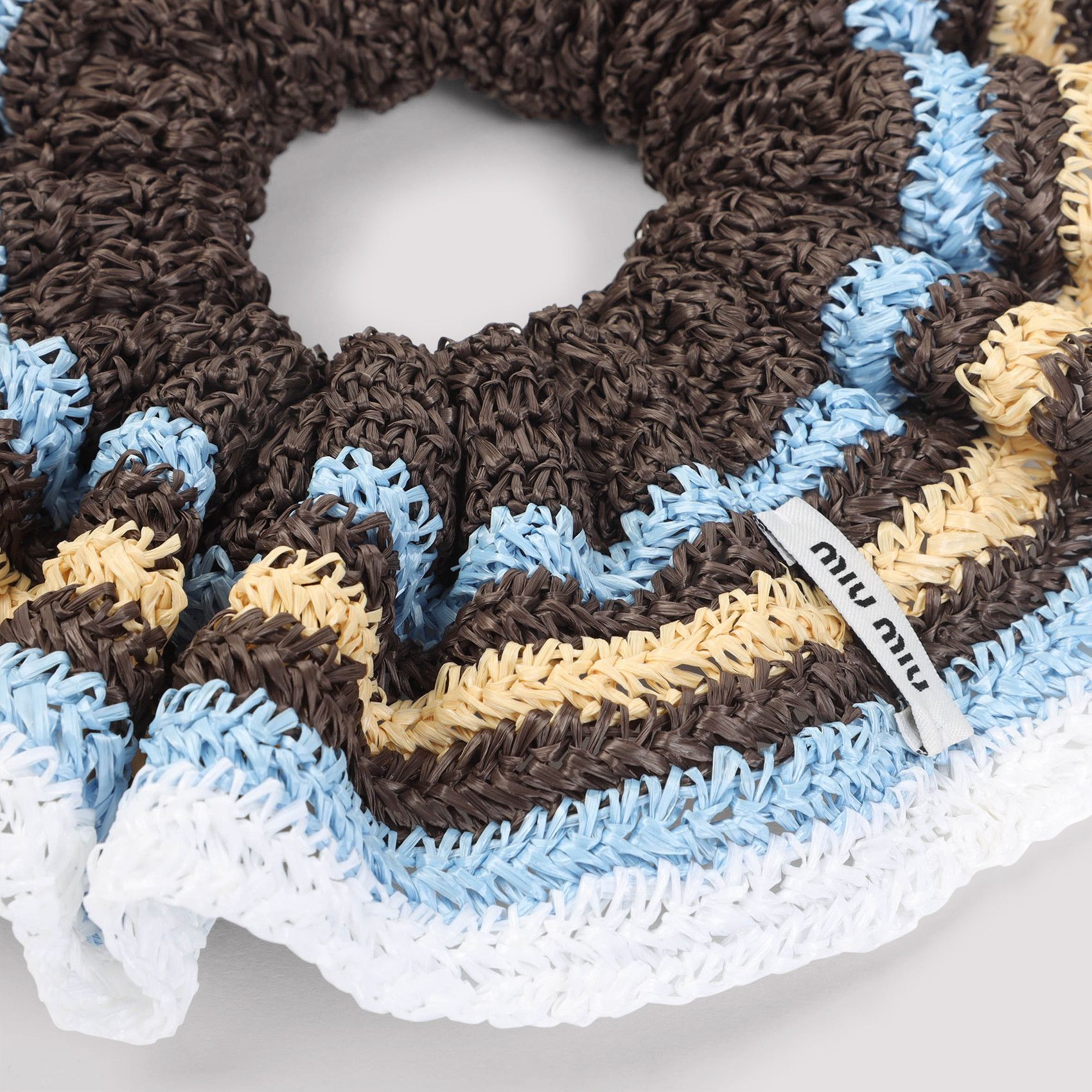 Miu Miu Miu Miu Cotton Scrunchie Size ONE SIZE - 2 Thumbnail