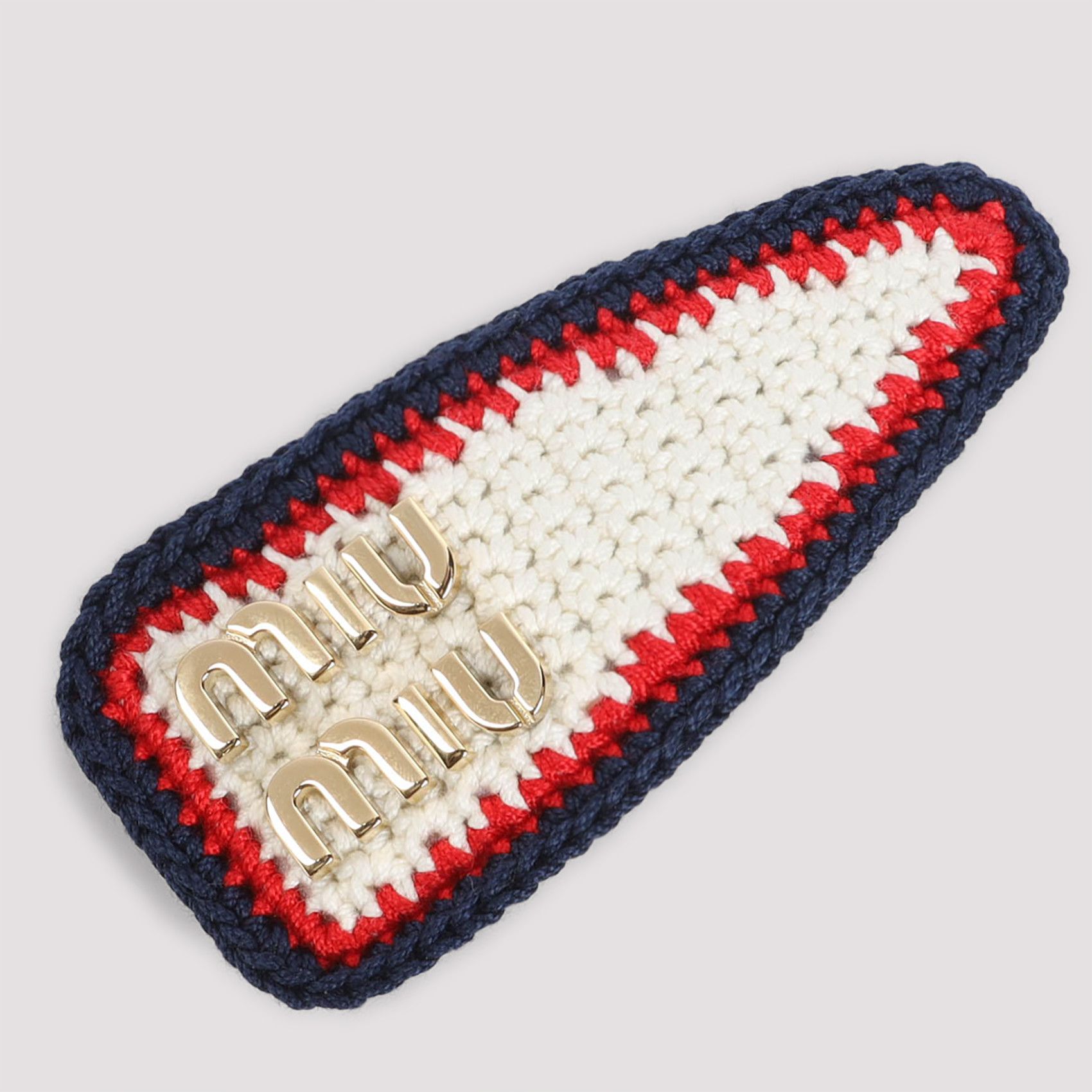 Miu Miu Miu Miu Crochet Hair Clip Size ONE SIZE - 3 Thumbnail